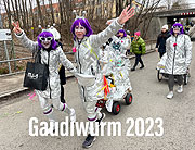 Gaudiwurm 2023 - Münchens bewährter Faschingszug in Johanneskirchen am Faschingssonntag. Bei uns gibt es anschließend aktuelle Fotos (Foto: Martin Schmitz)